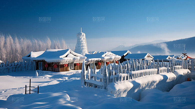黑龙江东北旅游摄影图