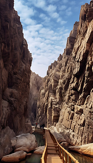 贺兰山岩画西北高清旅游摄影图