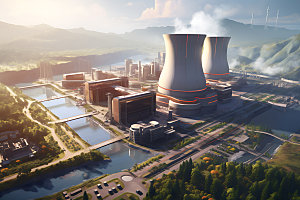 核能发电厂环保清洁能源工业基地