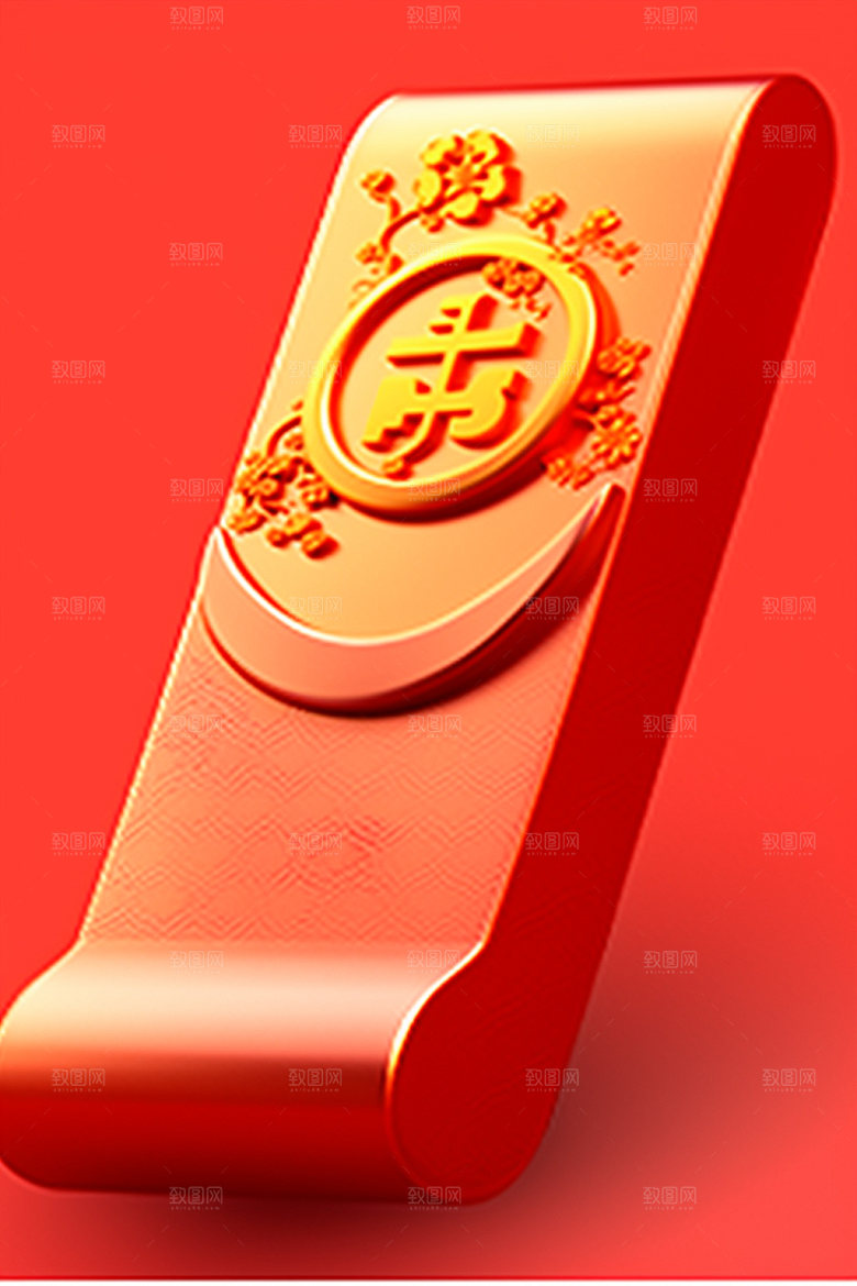 红包中国年春节元素