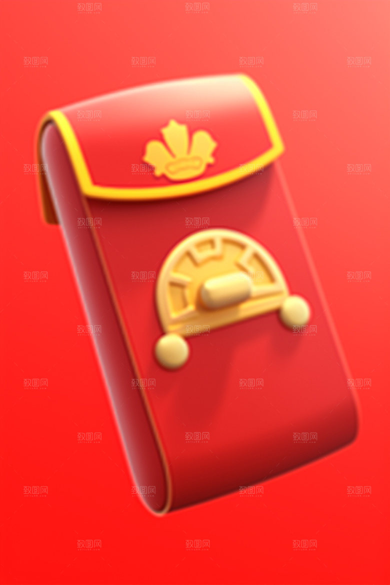 红包新年新春元素