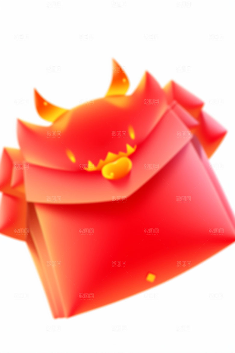 红包喜庆新年元素