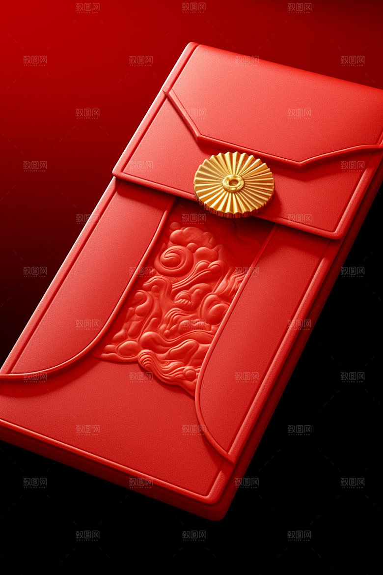 红包新年喜庆元素