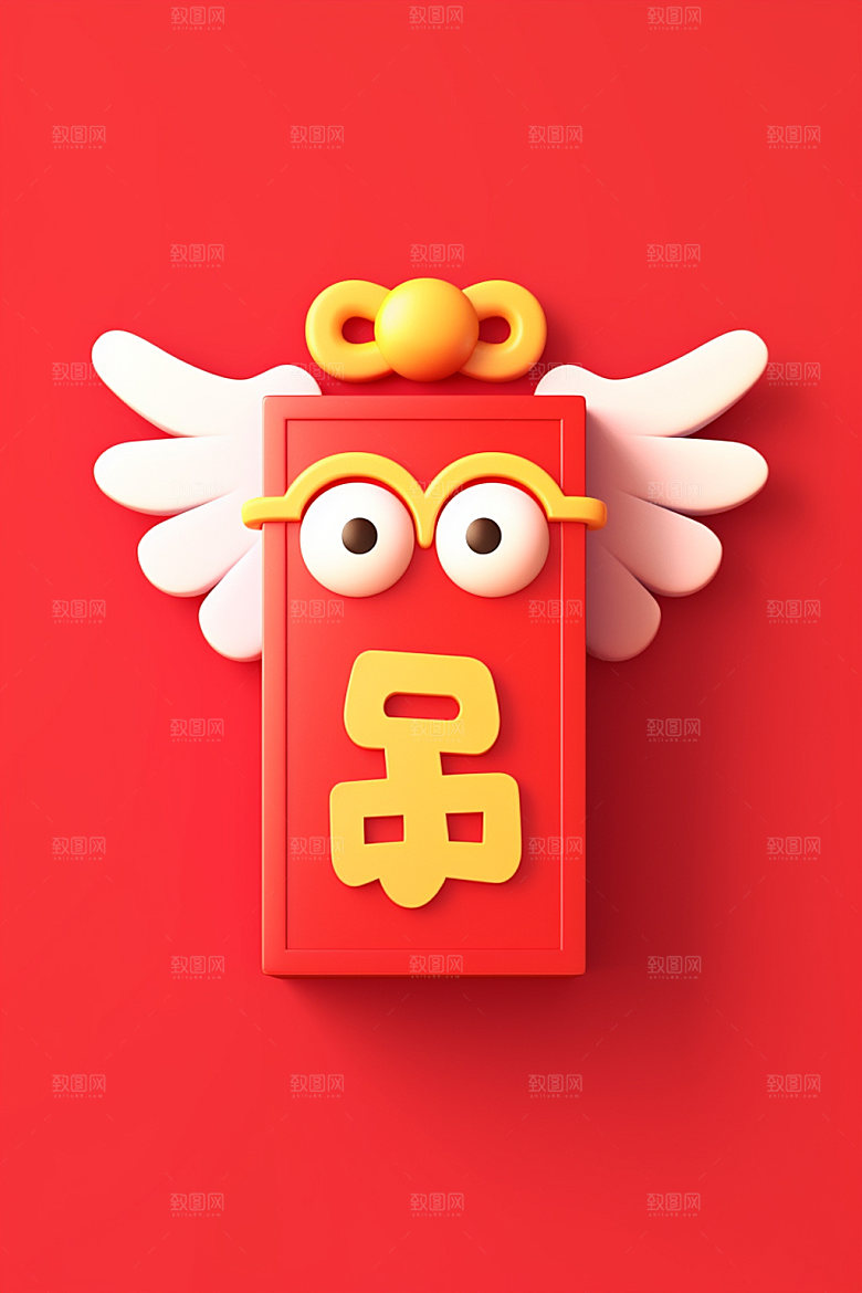 红包春节喜庆元素