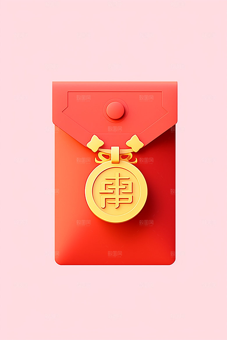 红包新年节日元素
