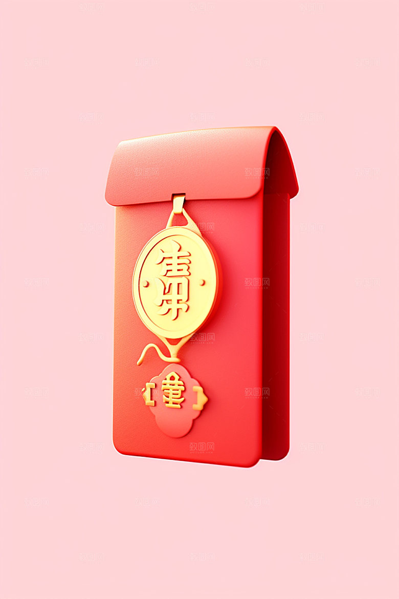 红包春节新年元素