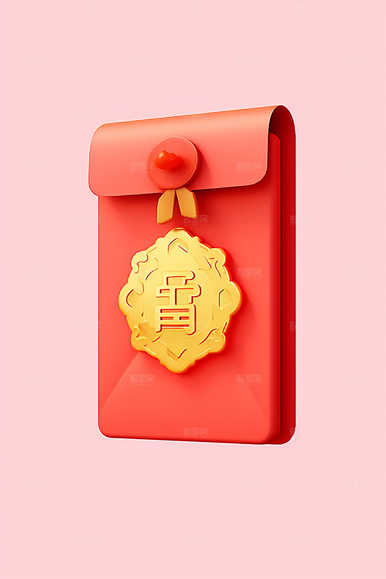 红包福利中国年元素