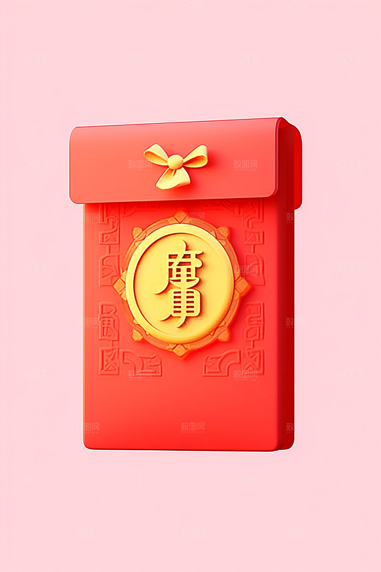 红包新春喜庆元素