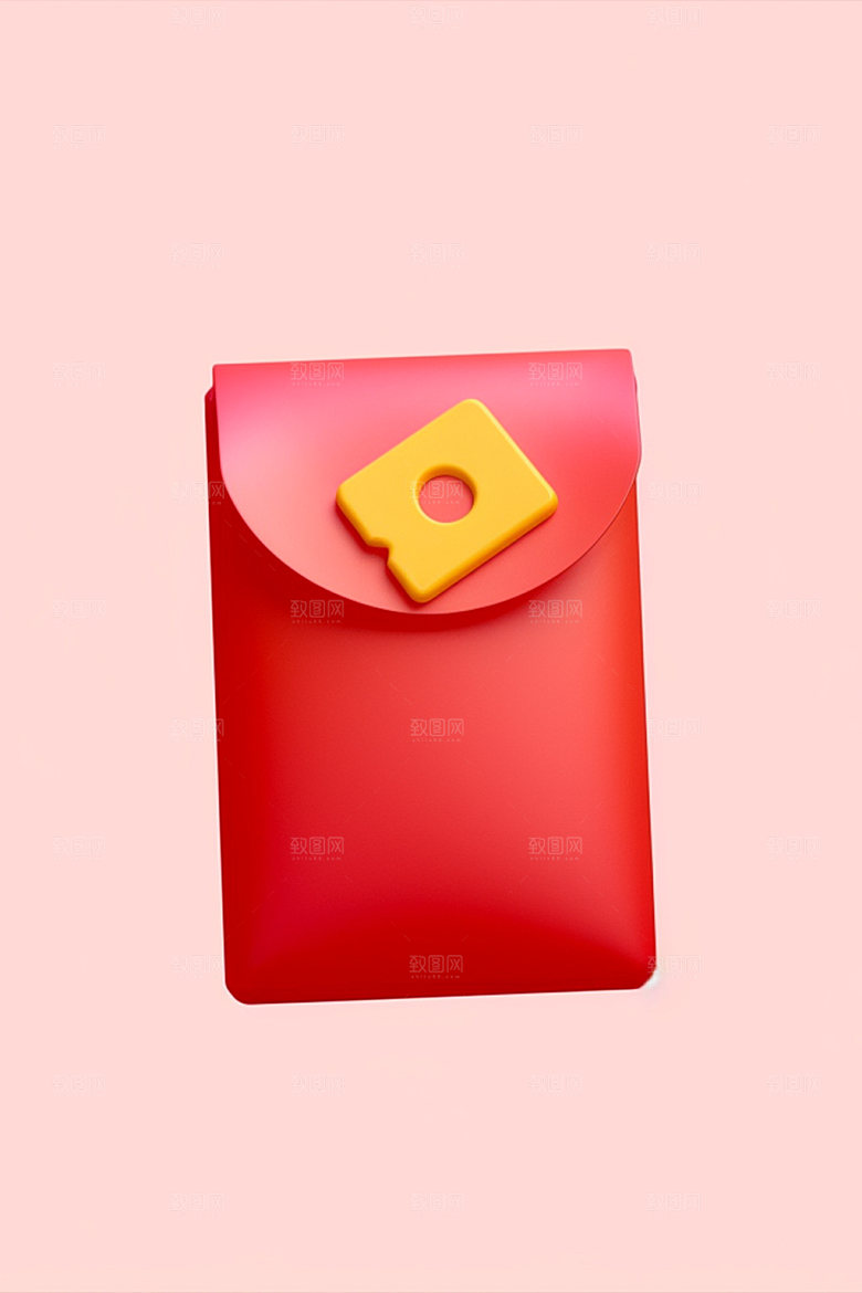 红包新春3D元素