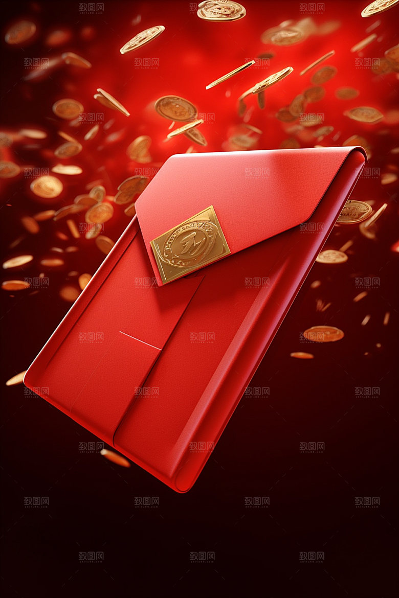 红包新年新春元素
