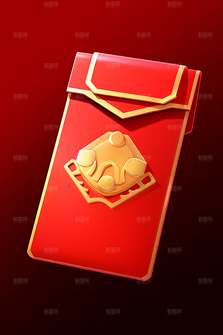 红包新年促销元素