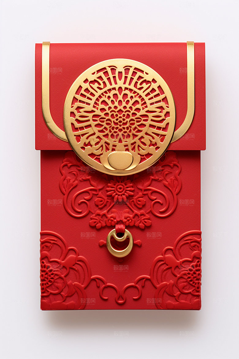 红包3D新年元素