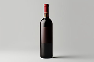 红酒3D玻璃瓶样机