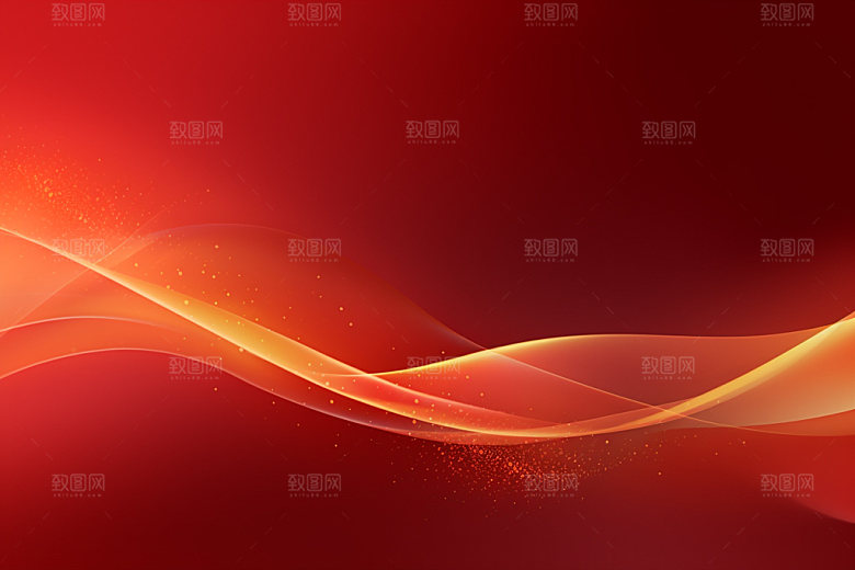 红色简约渐变背景图