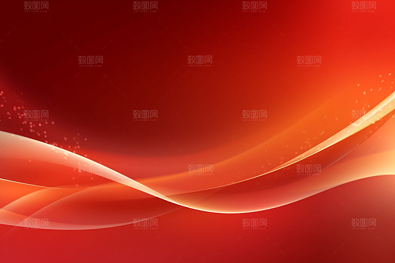 红色喜庆渐变背景图