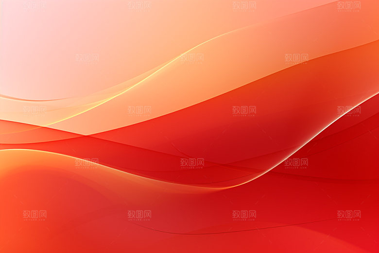红色线条渐变背景图