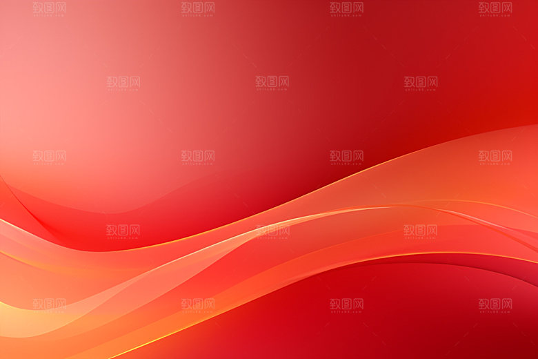 红色宣传线条背景图