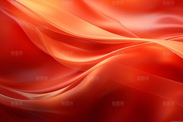 红色简约抽象背景图