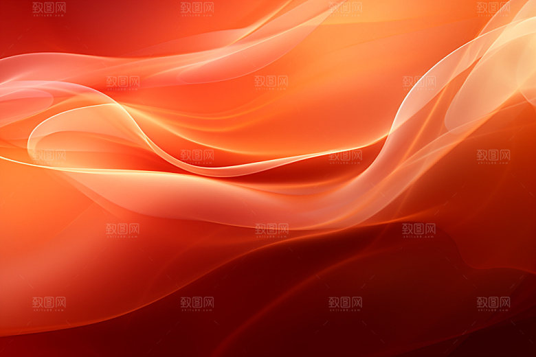 红色线条褶皱背景图