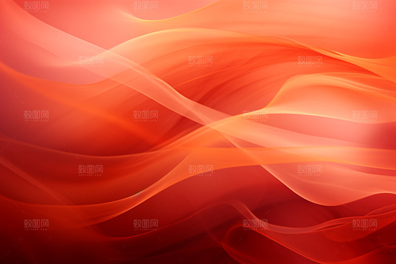 红色简约布纹背景图