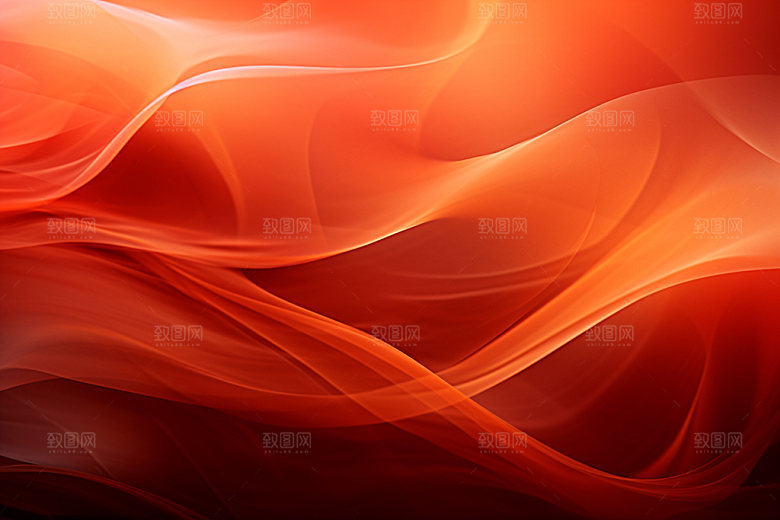 红色线条布纹背景图