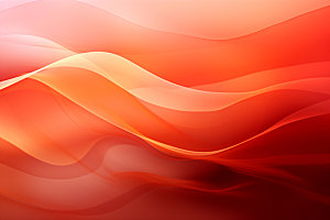 红色波浪线布纹背景图