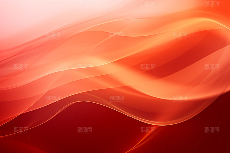 红色线条褶皱背景图