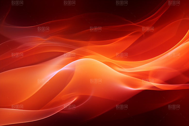 红色线条褶皱背景图