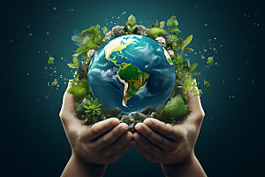环保绿色清洁能源素材