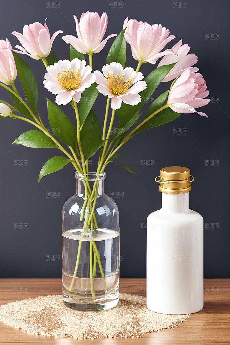 家居花瓶高清装饰摄影图