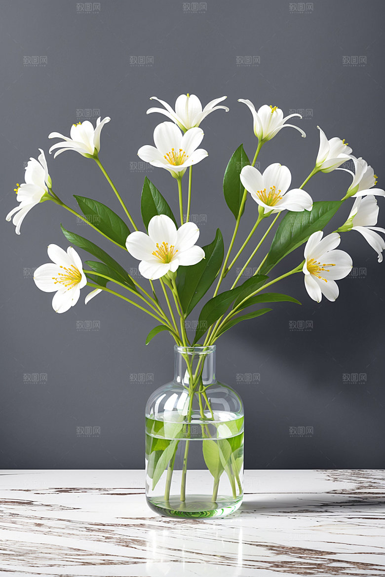 家居花瓶软装室内摄影图