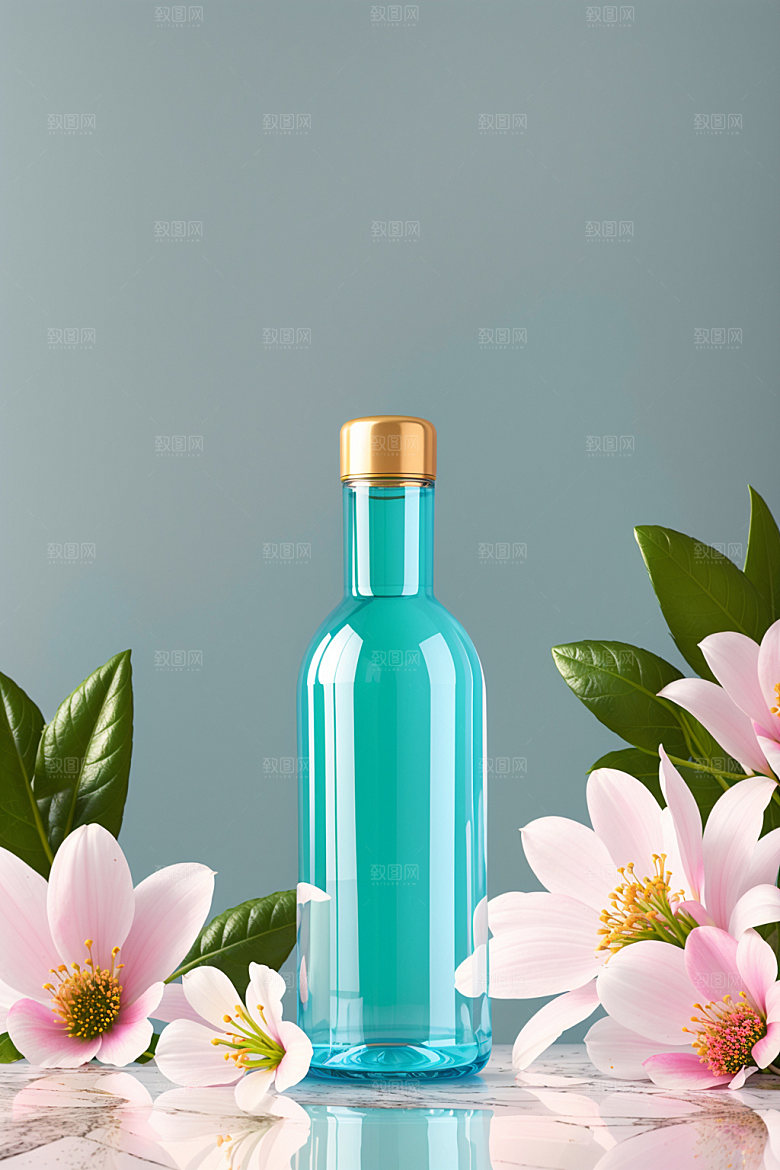 家居花瓶软装雅致摄影图