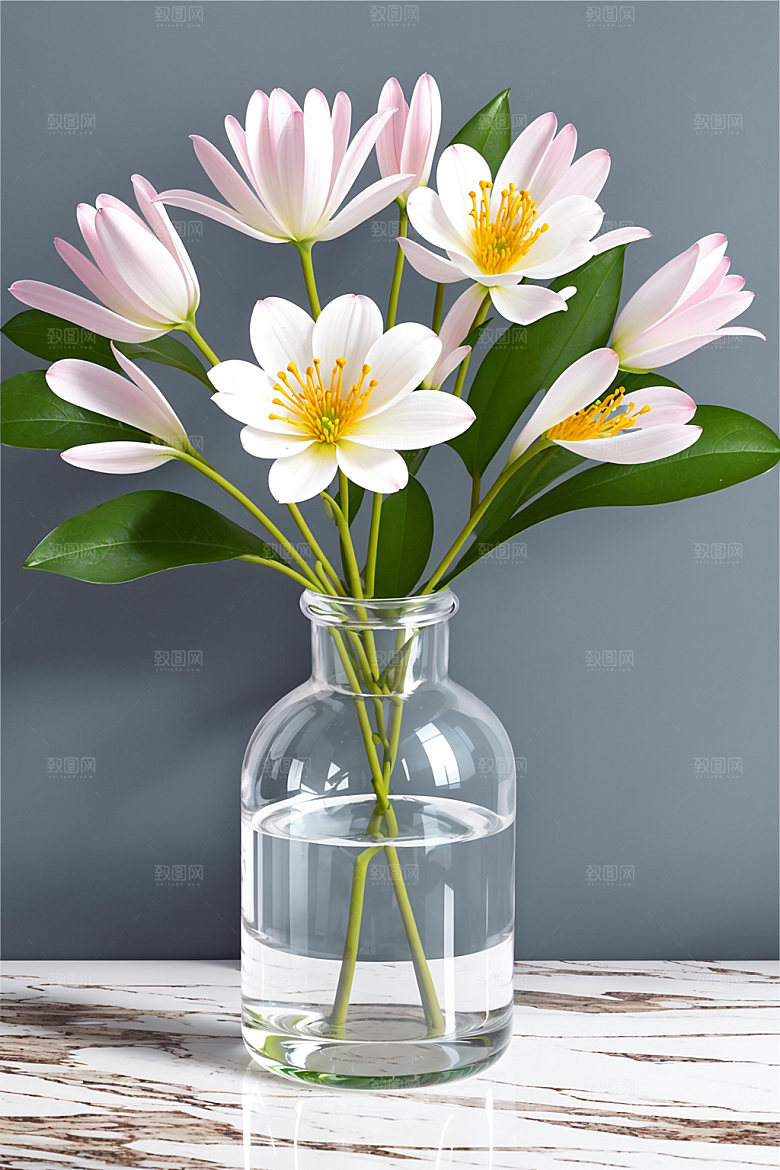 家居花瓶软装雅致摄影图