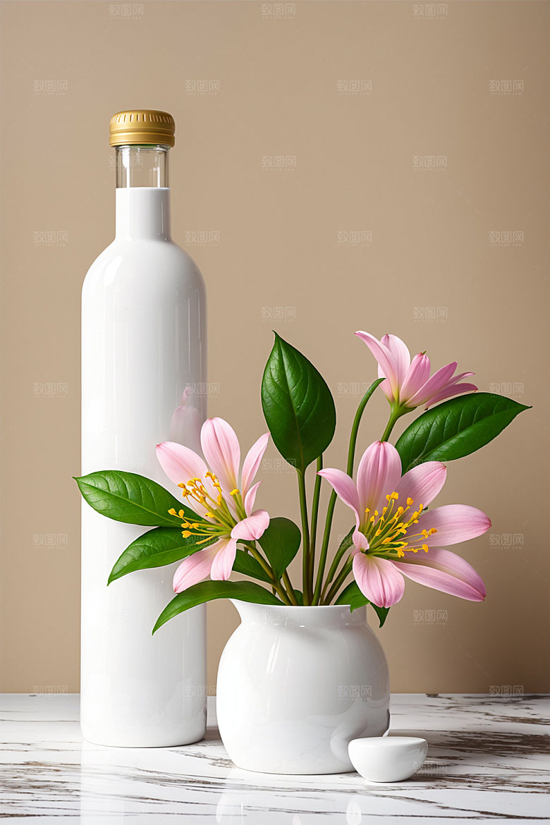家居花瓶室内高清摄影图