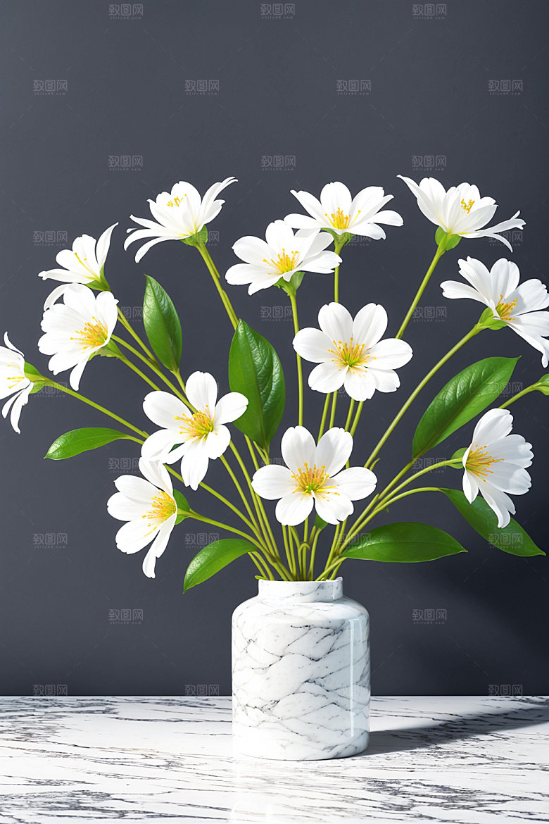 家居花瓶装饰高清摄影图