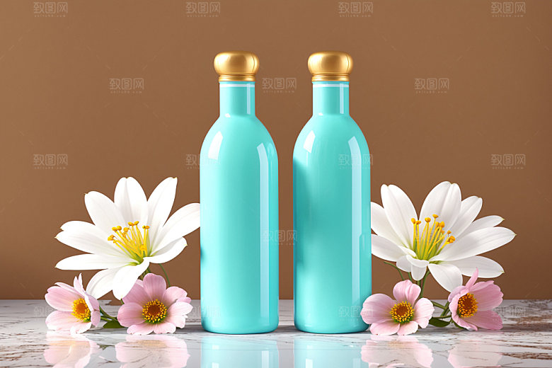 家居花瓶布置装饰摄影图