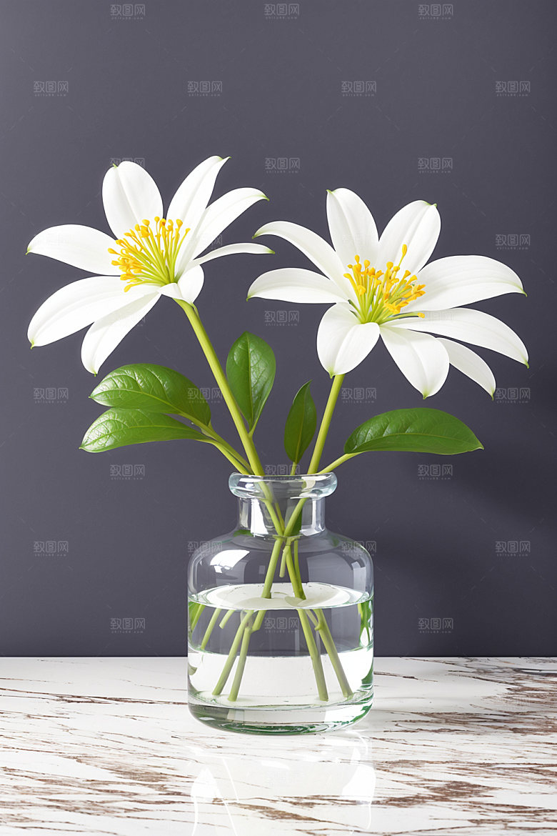 家居花瓶氛围感软装摄影图