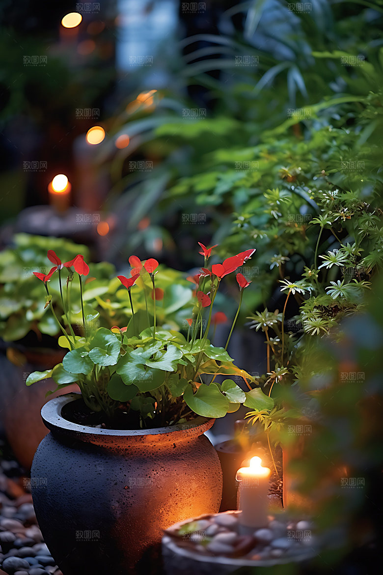 花草园艺花园绿植摄影图