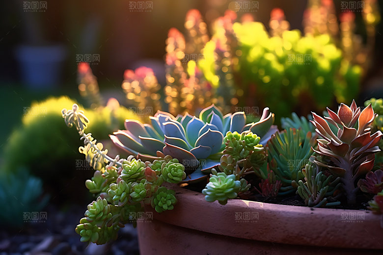 花草园艺花园绿植摄影图