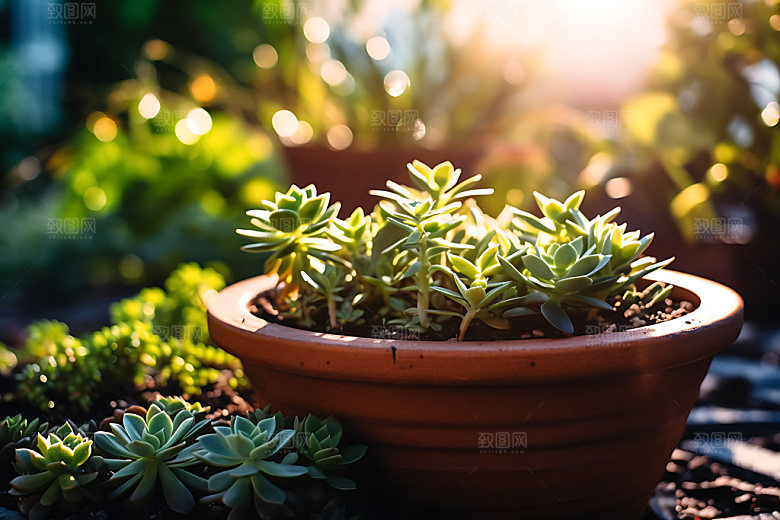 花草花园绿植园艺摄影图