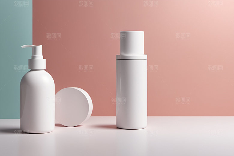 护肤品美容简洁样机