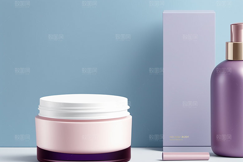 护肤品美妆瓶子样机
