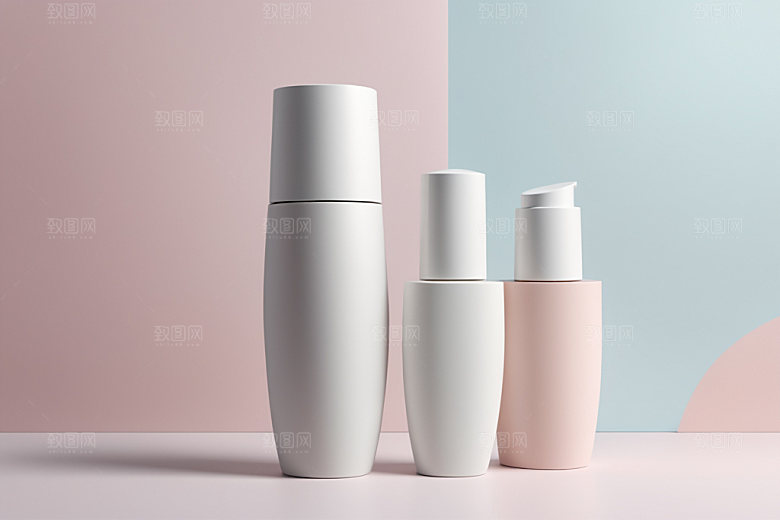 护肤品化妆品3D样机
