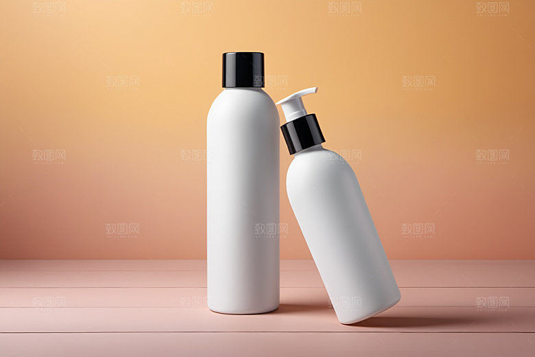 护肤品模型简洁样机
