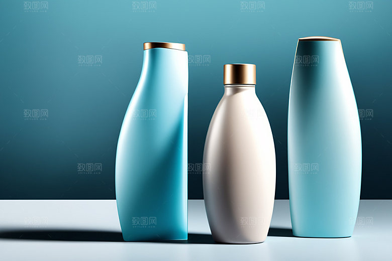 护肤品3D立体样机