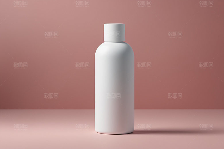护肤品3D瓶子样机