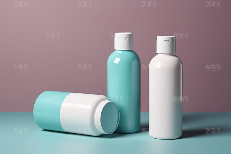 护肤品电商美容样机