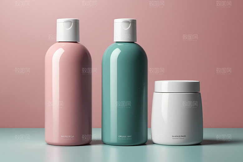 护肤品简洁化妆品样机