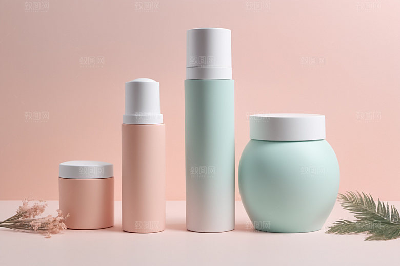 护肤品简洁化妆品样机
