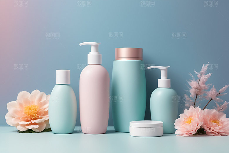 护肤品3D立体样机